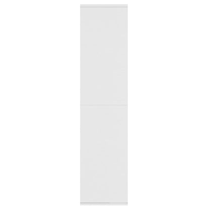 Boekenkast/Dressoir Bewerkt Hout 66 x 30 x 130 cm Wit