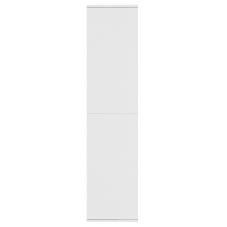 Boekenkast/Dressoir Bewerkt Hout 66 x 30 x 130 cm Wit