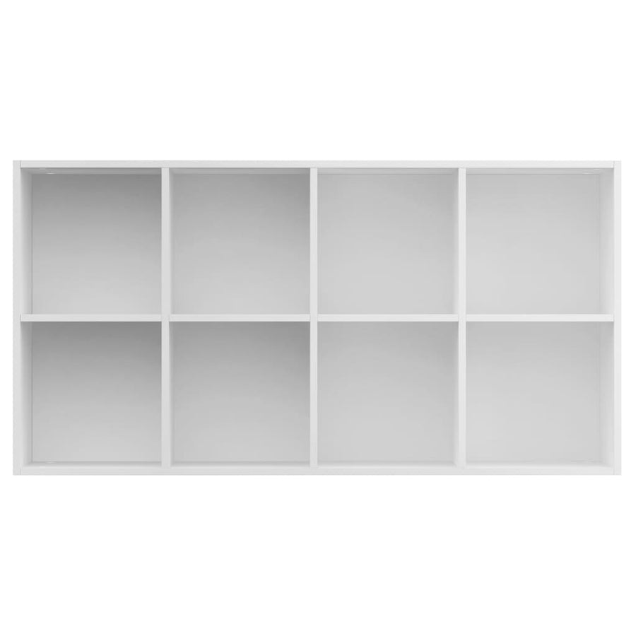Boekenkast/Dressoir Bewerkt Hout 66 x 30 x 130 cm Wit