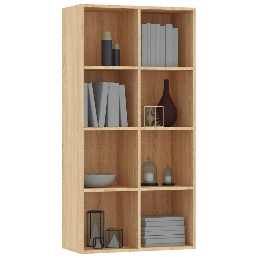 Boekenkast/Dressoir Spaanplaat Kleurig 66 x 30 x 130 cm Sonoma eiken