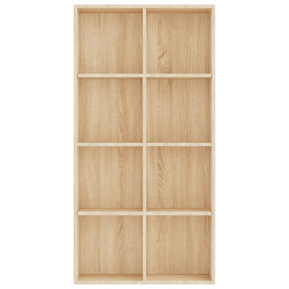 Boekenkast/Dressoir Spaanplaat Kleurig 66 x 30 x 130 cm Sonoma eiken