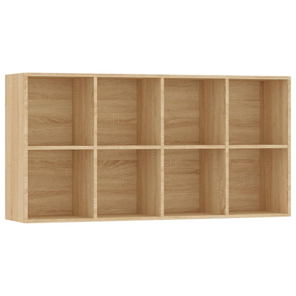Boekenkast/Dressoir Spaanplaat Kleurig 66 x 30 x 130 cm Sonoma eiken