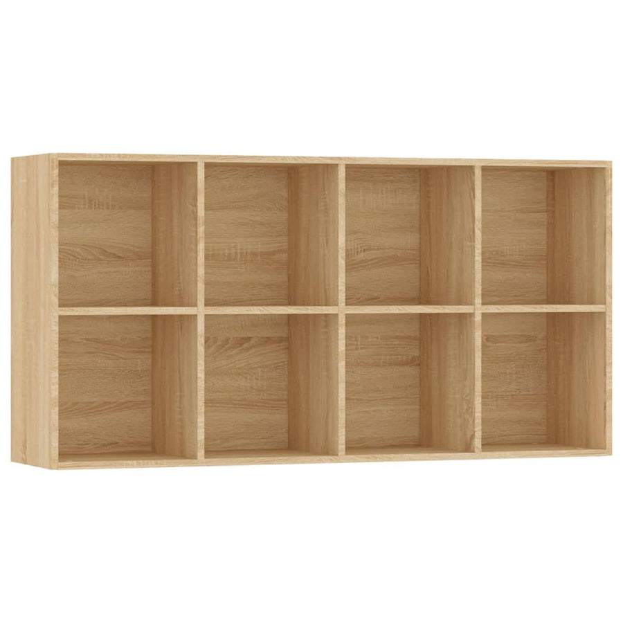 Boekenkast/Dressoir Spaanplaat Kleurig 66 x 30 x 130 cm Sonoma eiken