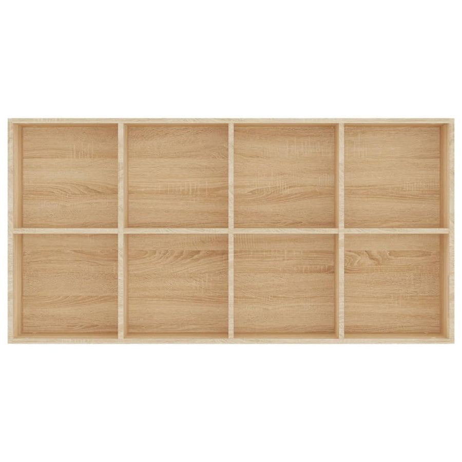 Boekenkast/Dressoir Spaanplaat Kleurig 66 x 30 x 130 cm Sonoma eiken