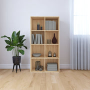 Boekenkast dressoir 66x30x130 cm spaanplaat sonoma eiken