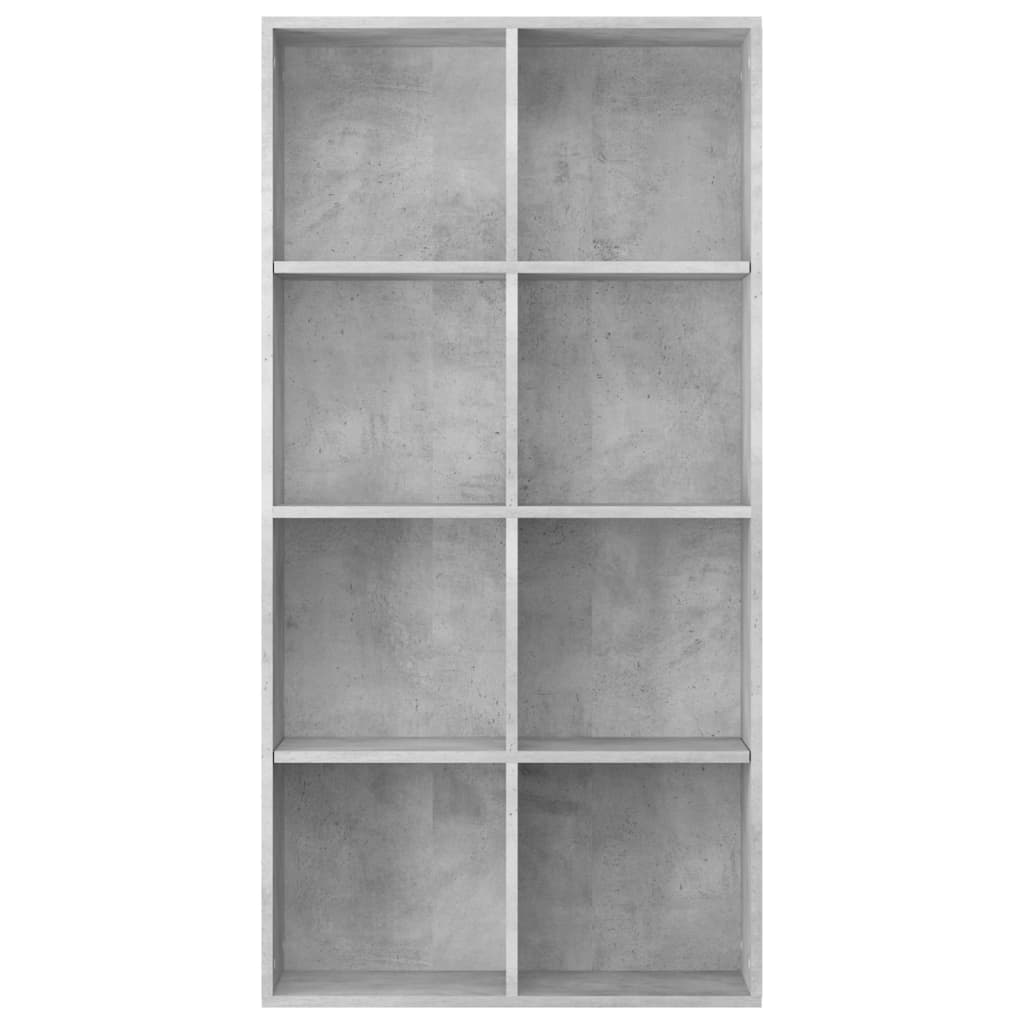 Boekenkast/Dressoir Bewerkt Hout 66 x 30 x 130 cm Betongrijs