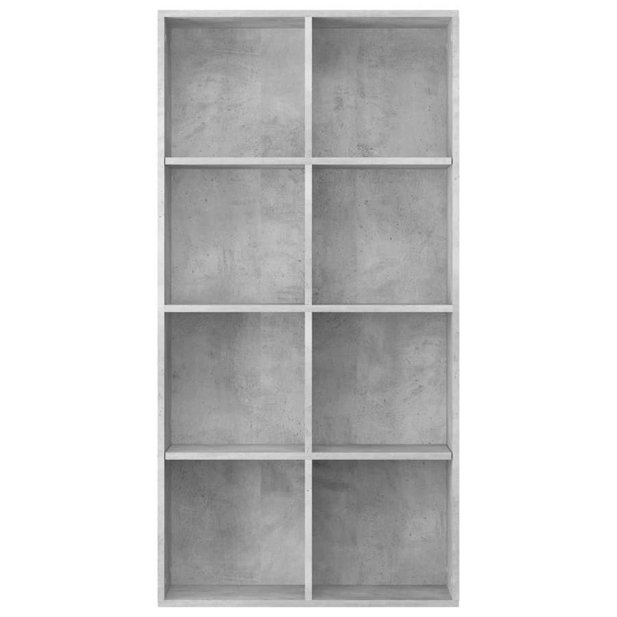 Boekenkast/Dressoir Bewerkt Hout 66 x 30 x 130 cm Betongrijs