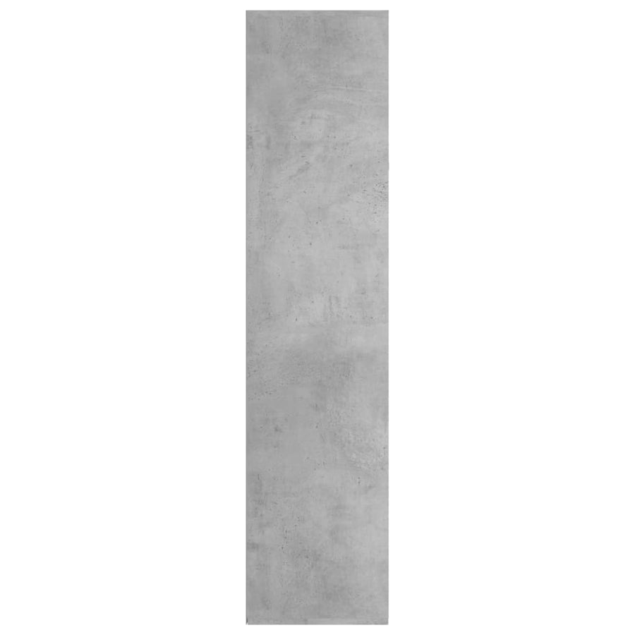Boekenkast/Dressoir Bewerkt Hout 66 x 30 x 130 cm Betongrijs