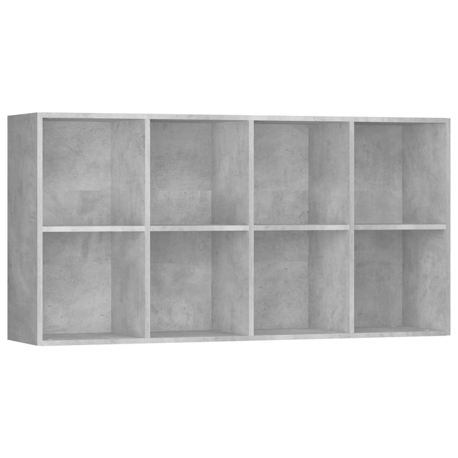 Boekenkast/Dressoir Bewerkt Hout 66 x 30 x 130 cm Betongrijs