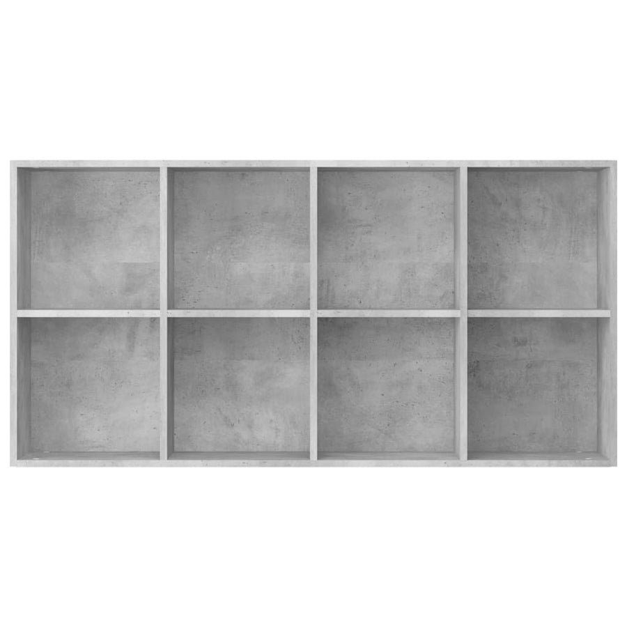 Boekenkast/Dressoir Bewerkt Hout 66 x 30 x 130 cm Betongrijs
