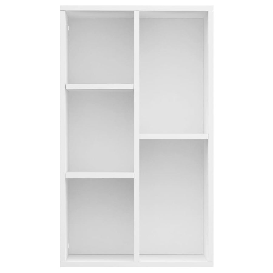 Boekenkast/Dressoir 50X25X80 Cm Spaanplaat Wit