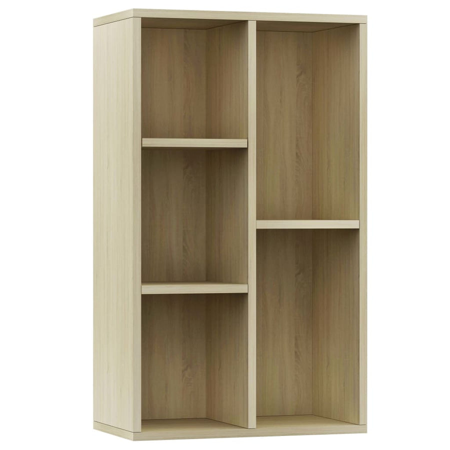 Boekenkast/Dressoir 50X25X80 Cm Spaanplaat Kleurig Sonoma eiken