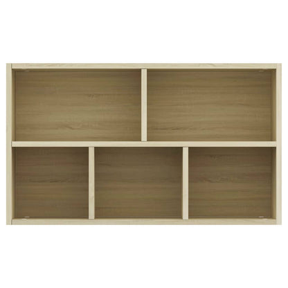 Boekenkast/Dressoir 50X25X80 Cm Spaanplaat Kleurig Sonoma eiken