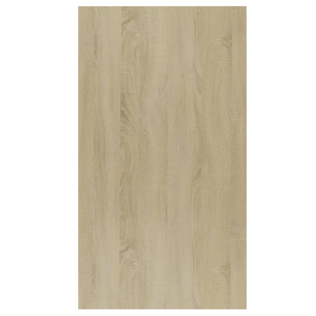 Boekenkast/Dressoir 50X25X80 Cm Spaanplaat Kleurig Sonoma eiken