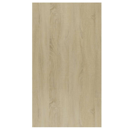 Boekenkast/Dressoir 50X25X80 Cm Spaanplaat Kleurig Sonoma eiken