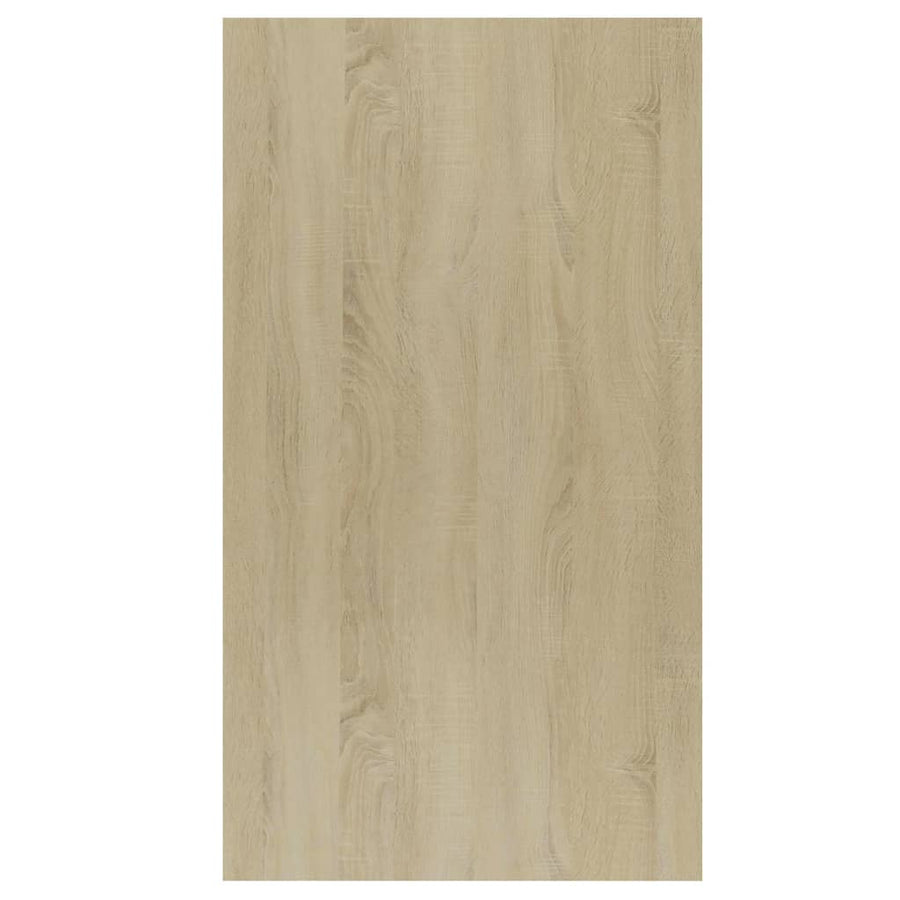 Boekenkast/Dressoir 50X25X80 Cm Spaanplaat Kleurig Sonoma eiken