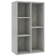 Boekenkast/Dressoir 50X25X80 Cm Spaanplaat Betongrijs