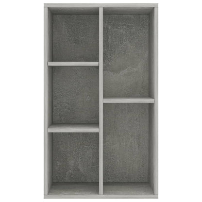 Boekenkast/Dressoir 50X25X80 Cm Spaanplaat Betongrijs