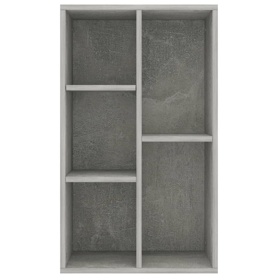Boekenkast/Dressoir 50X25X80 Cm Spaanplaat Betongrijs