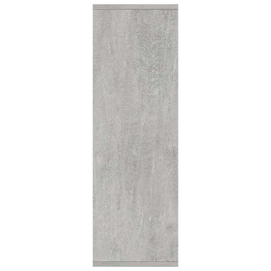 Boekenkast/Dressoir 50X25X80 Cm Spaanplaat Betongrijs