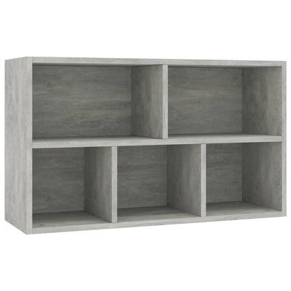 Boekenkast/Dressoir 50X25X80 Cm Spaanplaat Betongrijs