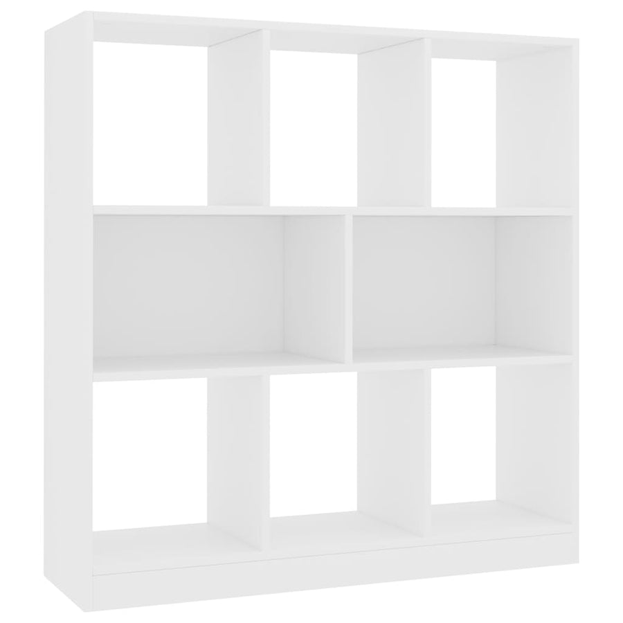 Boekenkast 97,5X29,5X00 Cm Bewerkt Hout Wit