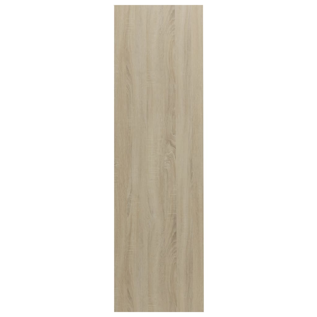 Boekenkast 97,5X29,5X00 Cm Bewerkt Hout Kleurig Sonoma eiken