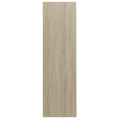 Boekenkast 97,5X29,5X00 Cm Bewerkt Hout Kleurig Sonoma eiken