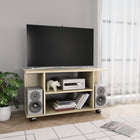 Tv-meubel 80x40x45 cm bewerkt hout sonoma eiken