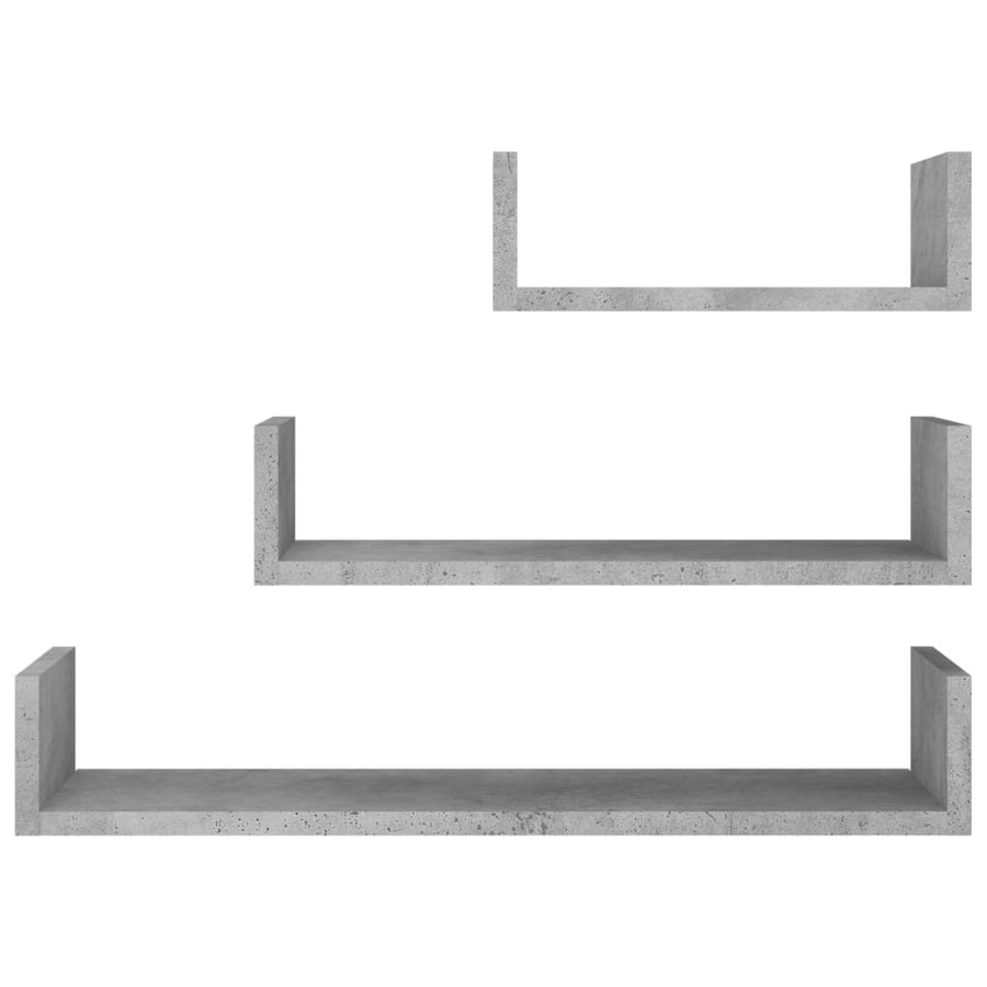 Wandschappen Bewerkt Hout Betongrijs