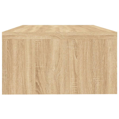Monitorstandaard 42x24x13 cm bewerkt hout sonoma eikenkleurig Sonoma eiken