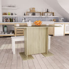 Dining table 110x60x75 cm treated wood Sonoma oak effect