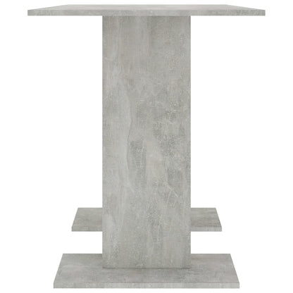 Eettafel 110X60X75 Cm Bewerkt Hout Betongrijs