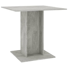Eettafel 80X80X75 Cm Spaanplaat Betongrijs
