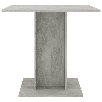 Eettafel 80X80X75 Cm Spaanplaat Betongrijs