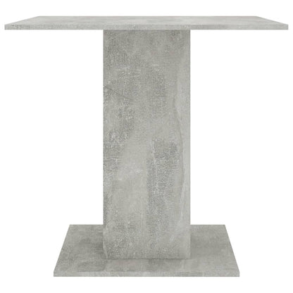 Eettafel 80X80X75 Cm Spaanplaat Betongrijs