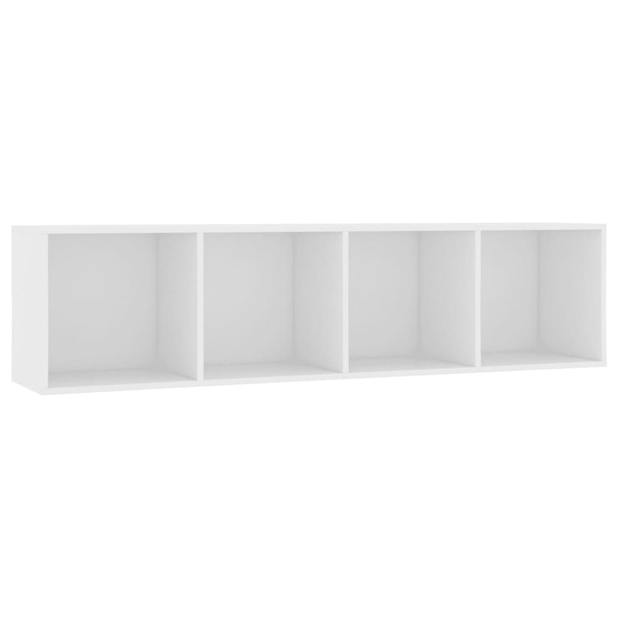 Boekenkast/Tv-Meubel 43X30X36 Cm Wit
