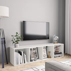 Bookcase/TV unit 143x30x36 cm white
