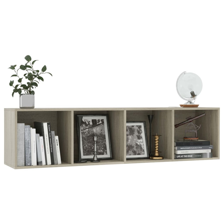 Boekenkast/Tv-Meubel 43X30X36 Cm Kleurig Sonoma eiken