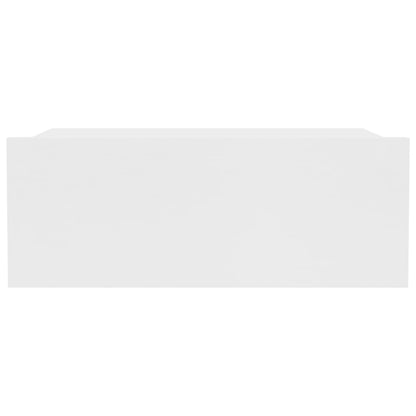 Nachtkastjes zwevend 2 st 40x30x15 cm spaanplaat wit 2 Wit