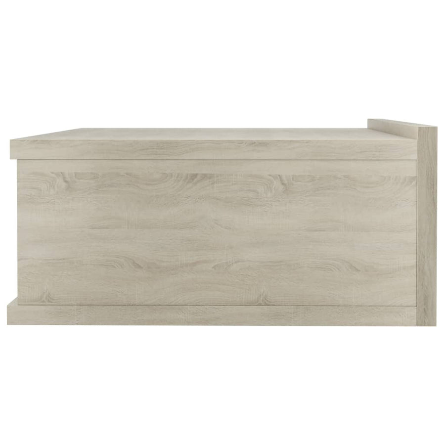 Nachtkastjes 2 st 40x30x15 cm bewerkt hout sonoma eikenkleurig 2 Sonoma eiken