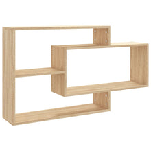 Wandschappen 104x20x58,5 cm bewerkt hout sonoma eikenkleurig Sonoma eiken