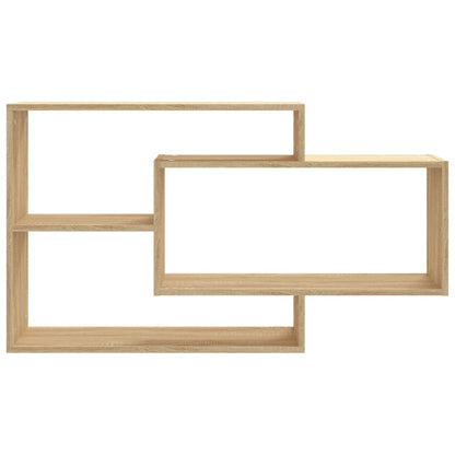 Wandschappen 104x20x58,5 cm bewerkt hout sonoma eikenkleurig Sonoma eiken