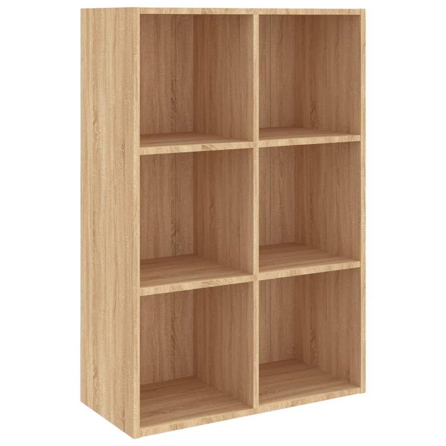 Boekenkast/Dressoir Bewerkt Hout Kleur 66 x 30 x 98 cm Sonoma eiken