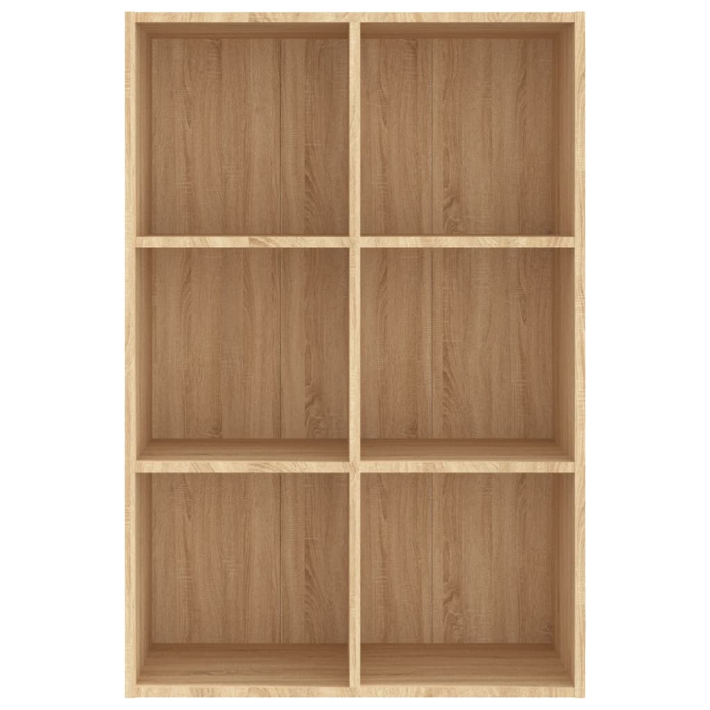 Boekenkast/Dressoir Bewerkt Hout Kleur 66 x 30 x 98 cm Sonoma eiken