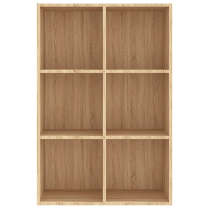 Boekenkast/Dressoir Bewerkt Hout Kleur 66 x 30 x 98 cm Sonoma eiken