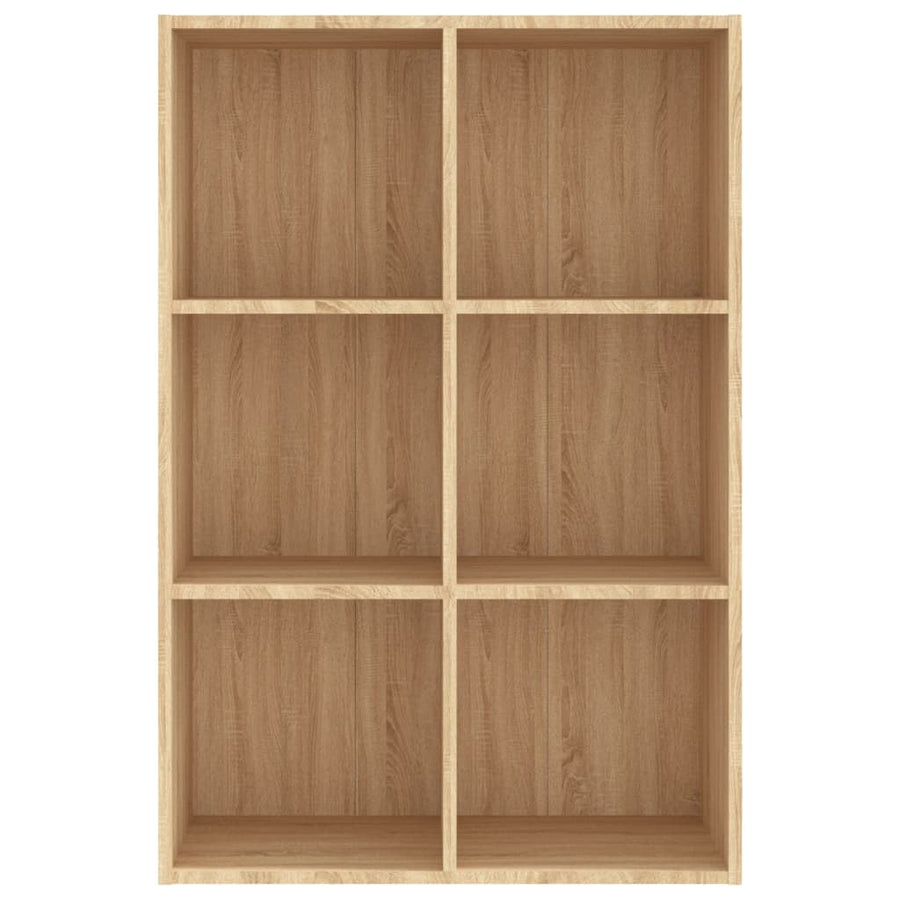 Boekenkast/Dressoir Bewerkt Hout Kleur 66 x 30 x 98 cm Sonoma eiken
