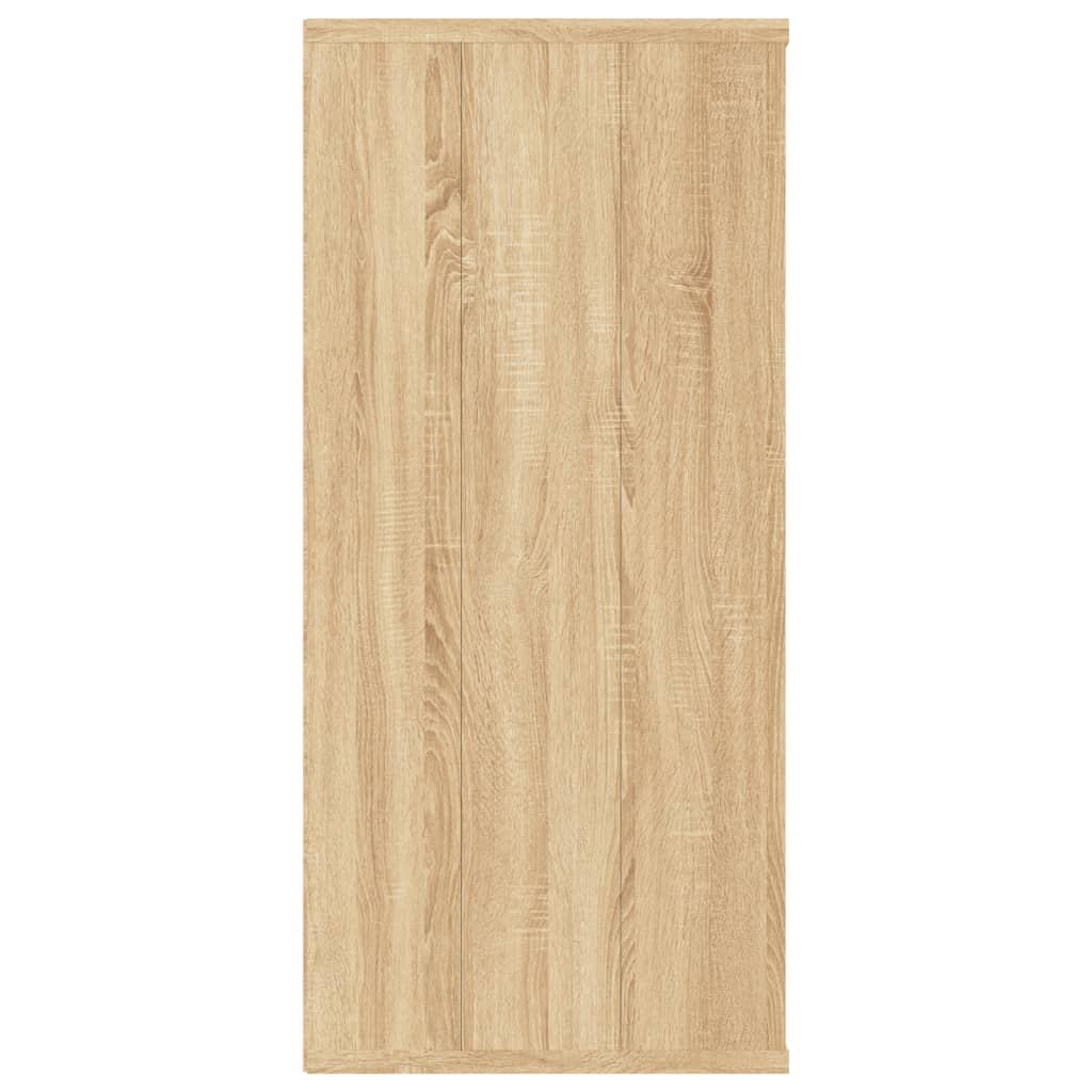 Boekenkast/Dressoir Bewerkt Hout Kleur 66 x 30 x 98 cm Sonoma eiken