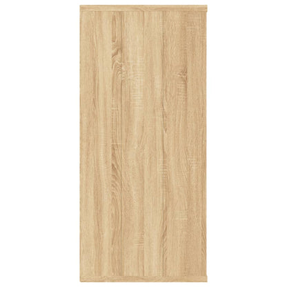 Boekenkast/Dressoir Bewerkt Hout Kleur 66 x 30 x 98 cm Sonoma eiken
