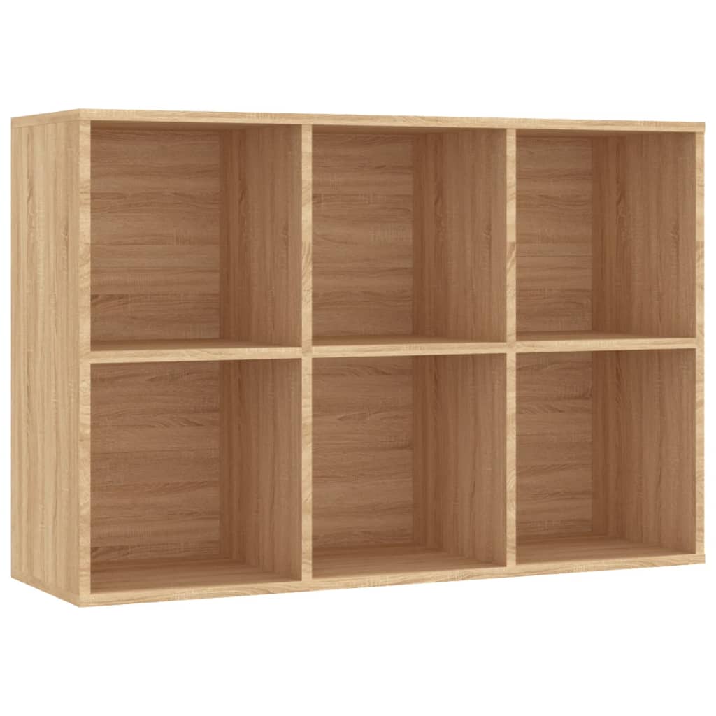 Boekenkast/Dressoir Bewerkt Hout Kleur 66 x 30 x 98 cm Sonoma eiken
